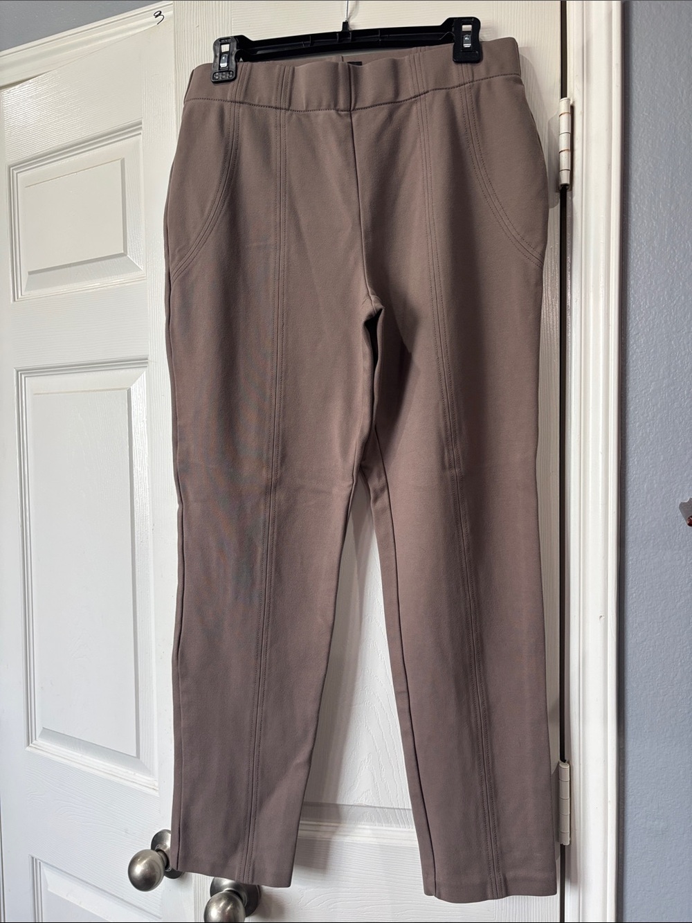 Jones New York Women's Slim Stretch Dress Pants - Taupe